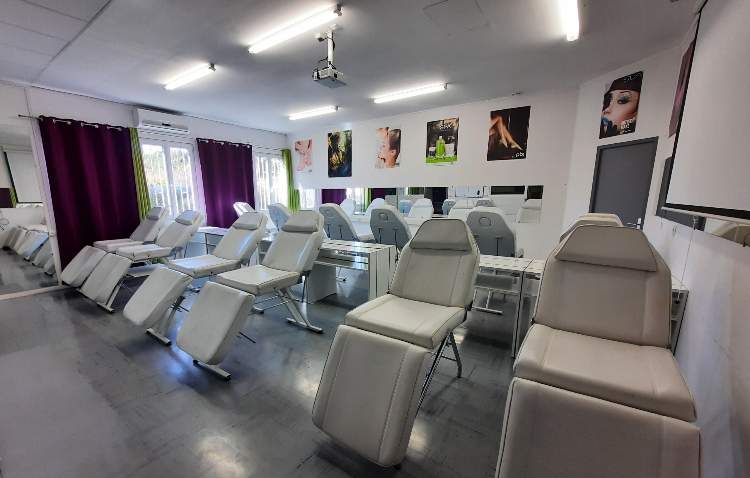 grande salle de pratique